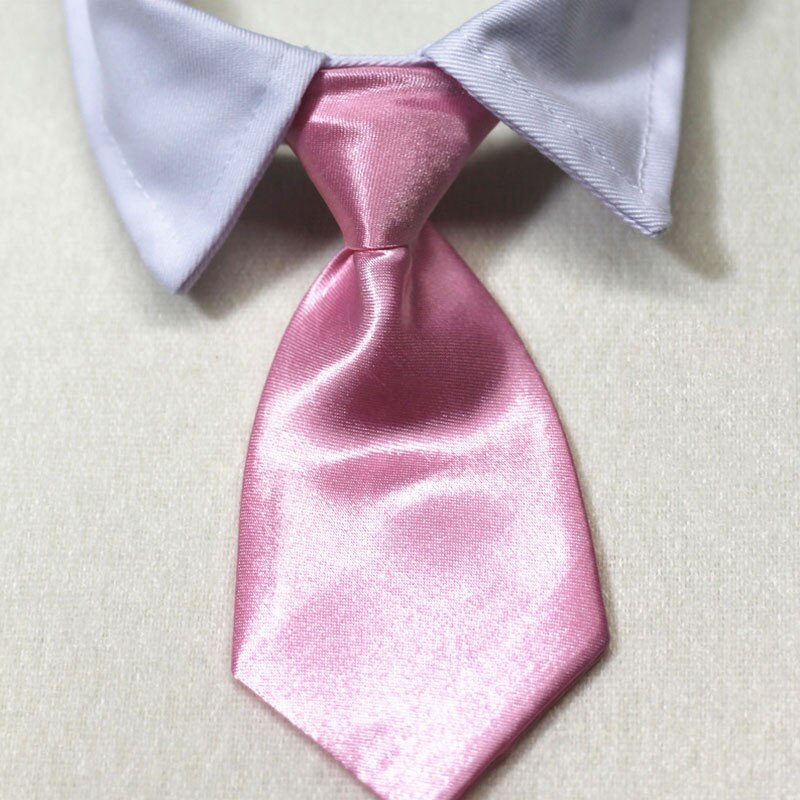 Doggo Shirt with Tie - Chocodogger Light Pink / S