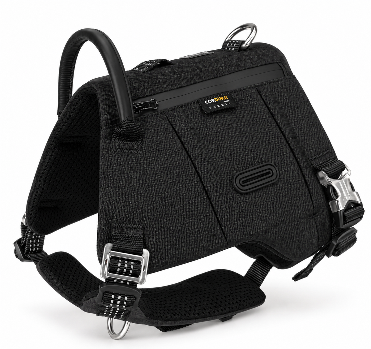 Premium Cordura Dog Harness with Reflective Straps