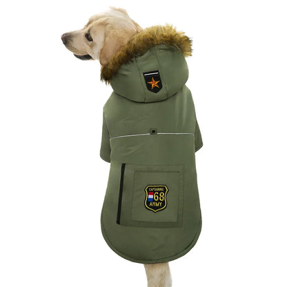 Army Winter Puffer Jacket