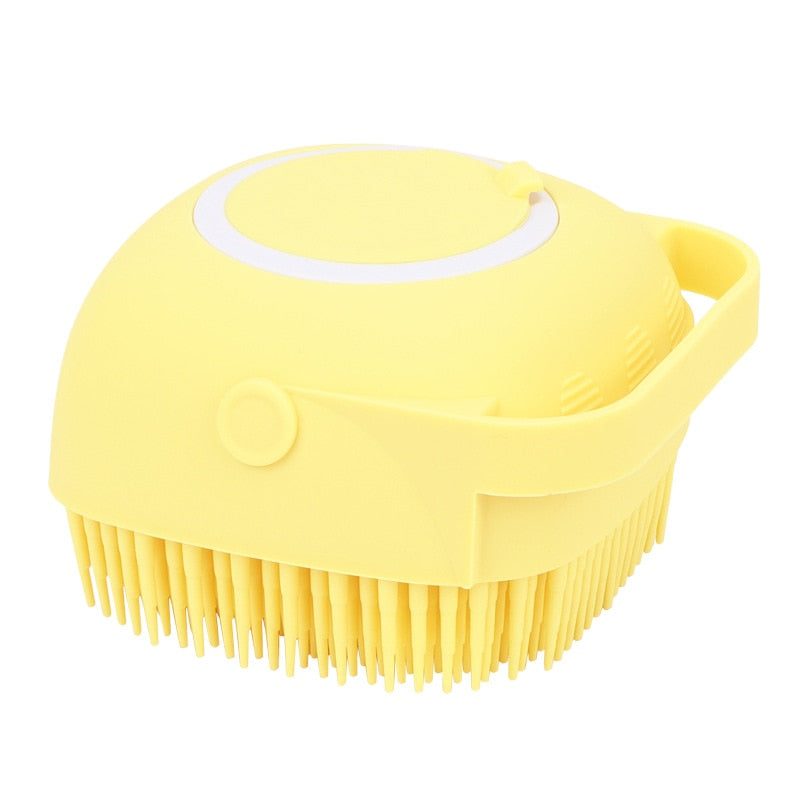 Massage Bath Brush - Chocodogger Yellow