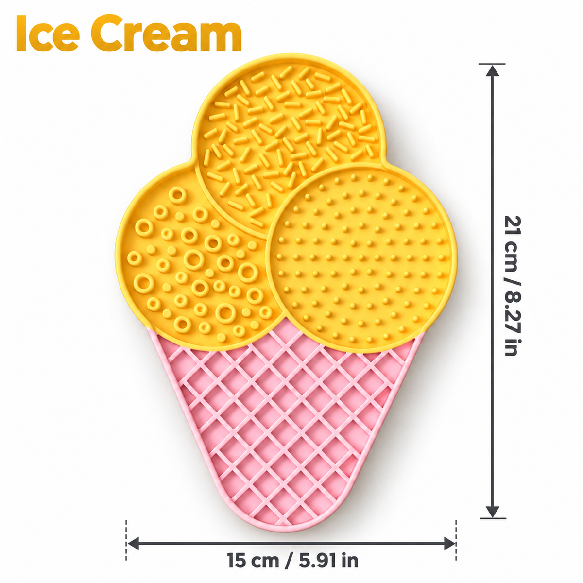 Munchies Dog Lick Mat for Anxiety Relief & Mental Stimulation