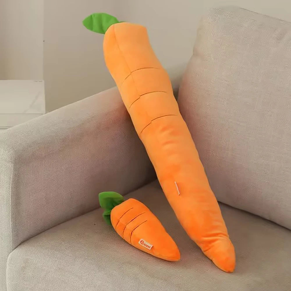 XL Carrot Squeaky Plush