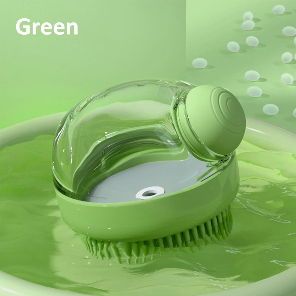 Foaming Bath Scrubber - Chocodogger Green