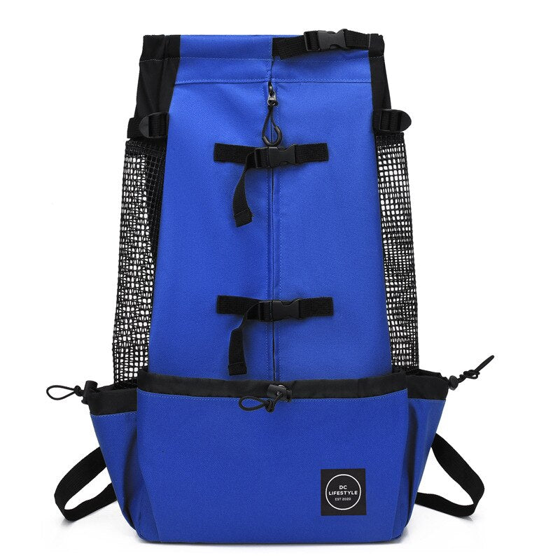 Travel Doggo Backpack - Chocodogger Blue / S (1-5kg)