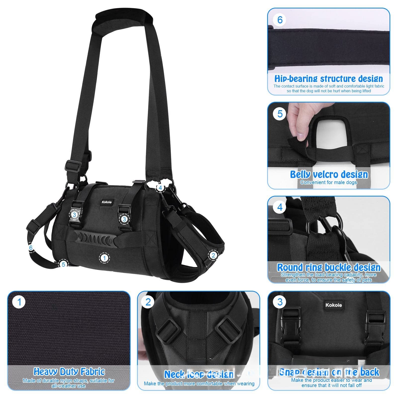 Portable Dog Sling - Chocodogger