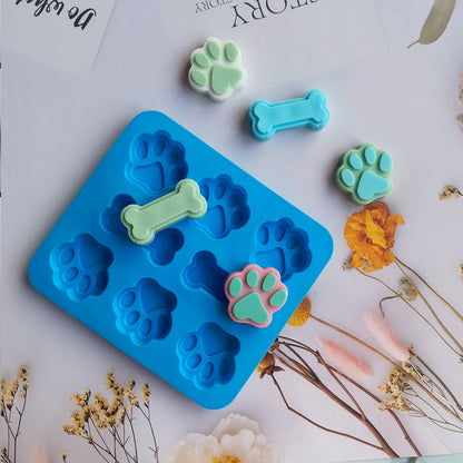 Silicone Mold for Treats - Chocodogger blue