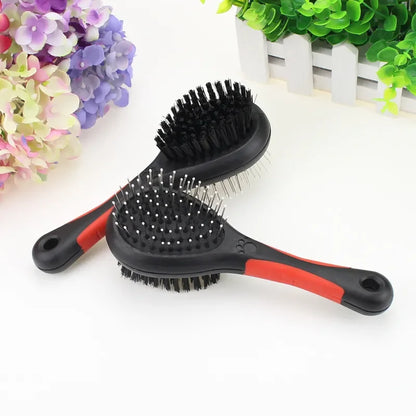 Double-Sided Grooming Brush