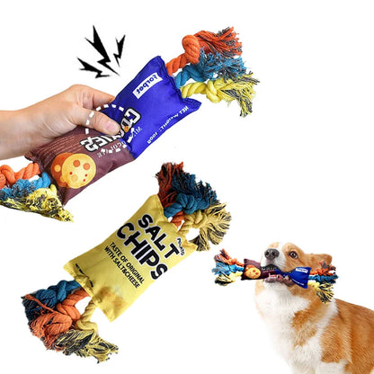 Crunchy Snack Squeaky Toy