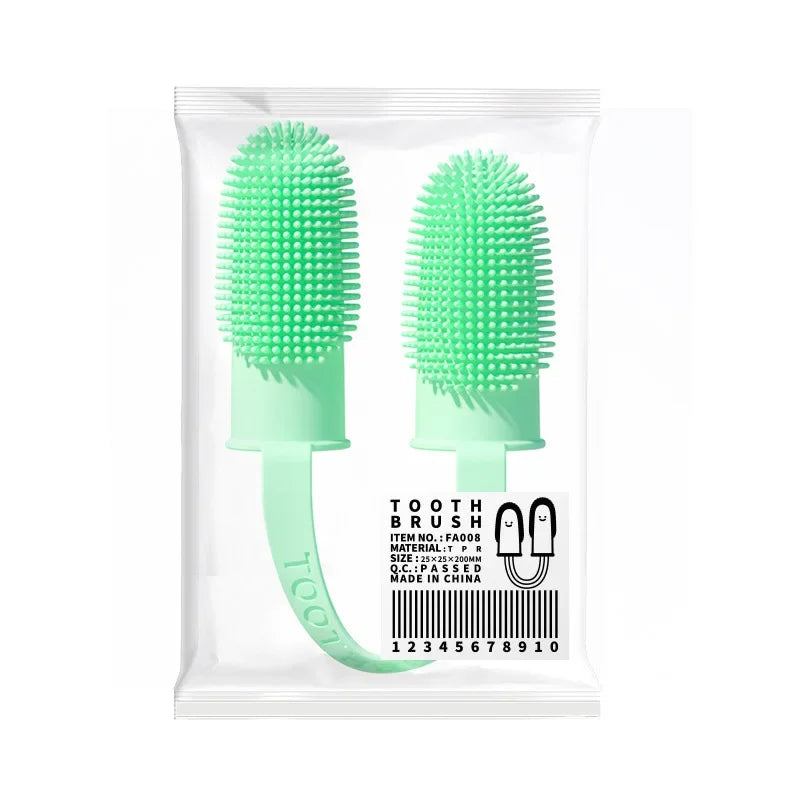 Double Finger Soft Toothbrush - Chocodogger Mint