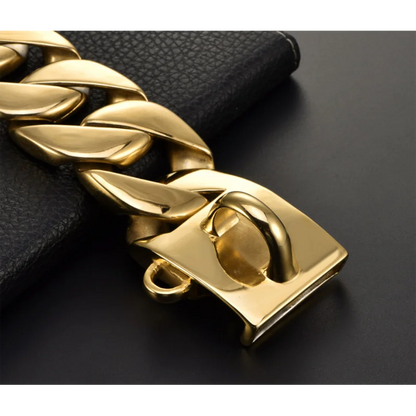 CHOCOGOLD ™ - 42MM Cuban Chain Collar