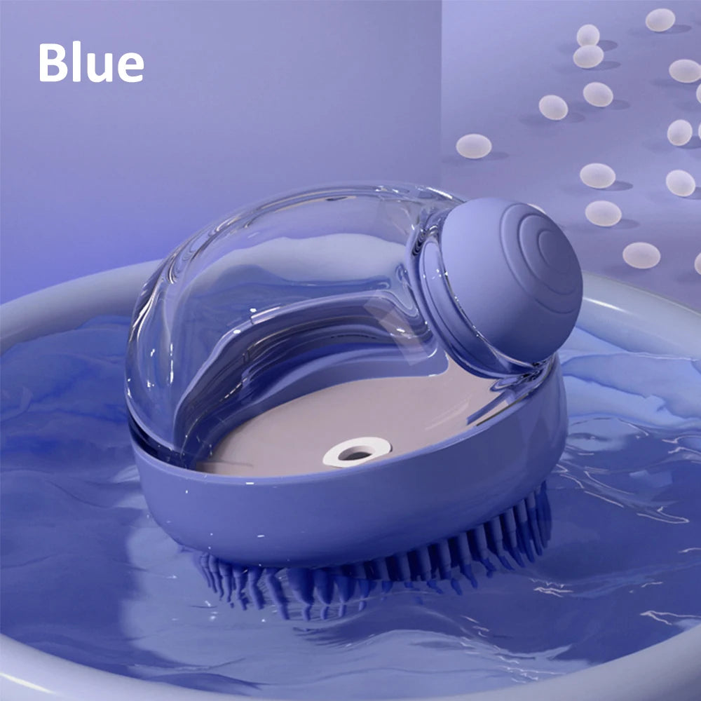 Foaming Bath Scrubber - Chocodogger Blue