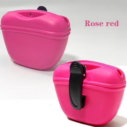 Training Snack Bag - Chocodogger Rose red