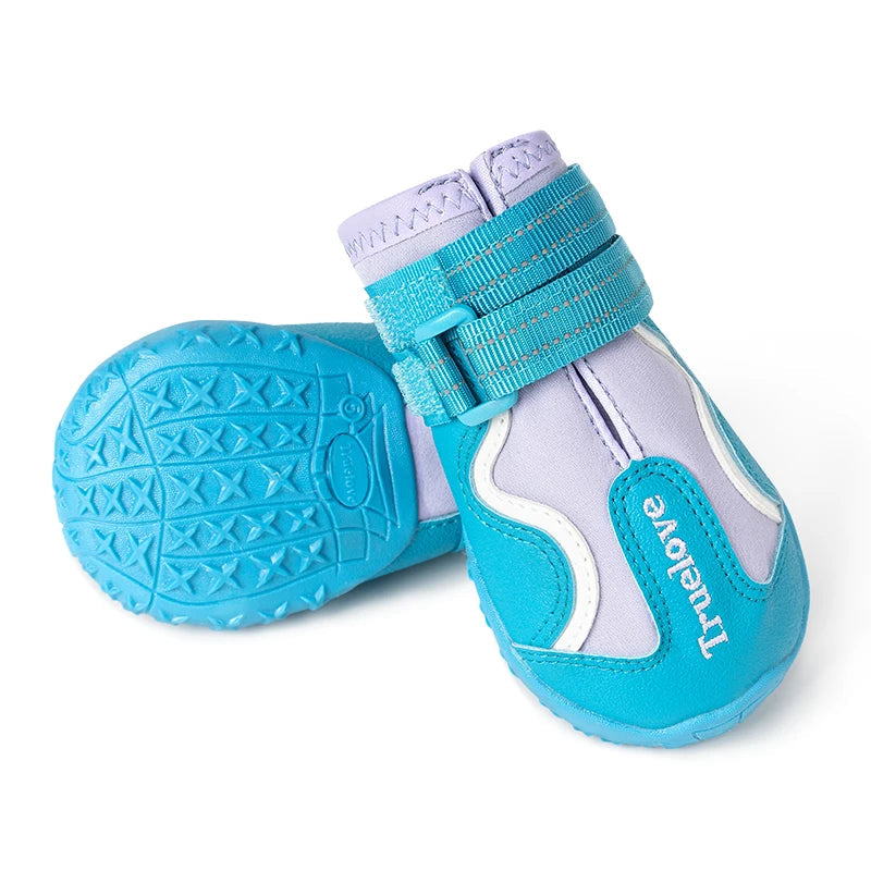 Waterproof Dog Boots with TPR Sole