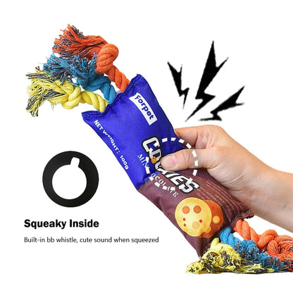 Crunchy Snack Squeaky Toy