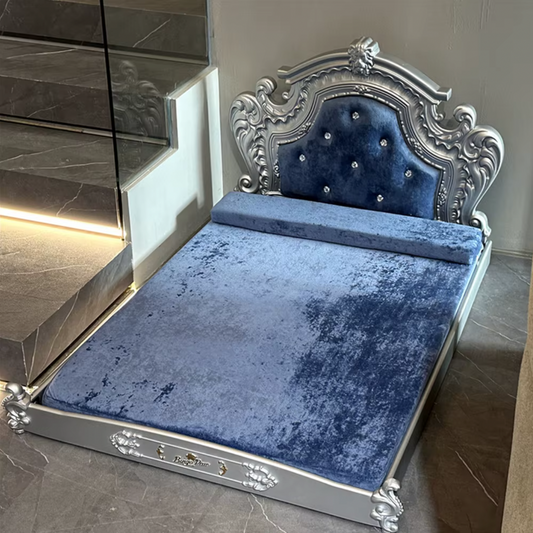 Royal King Size Velvet Pet Bed