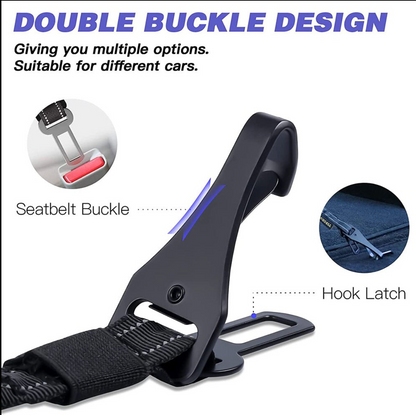 Seatbelt Leash with Carabiner