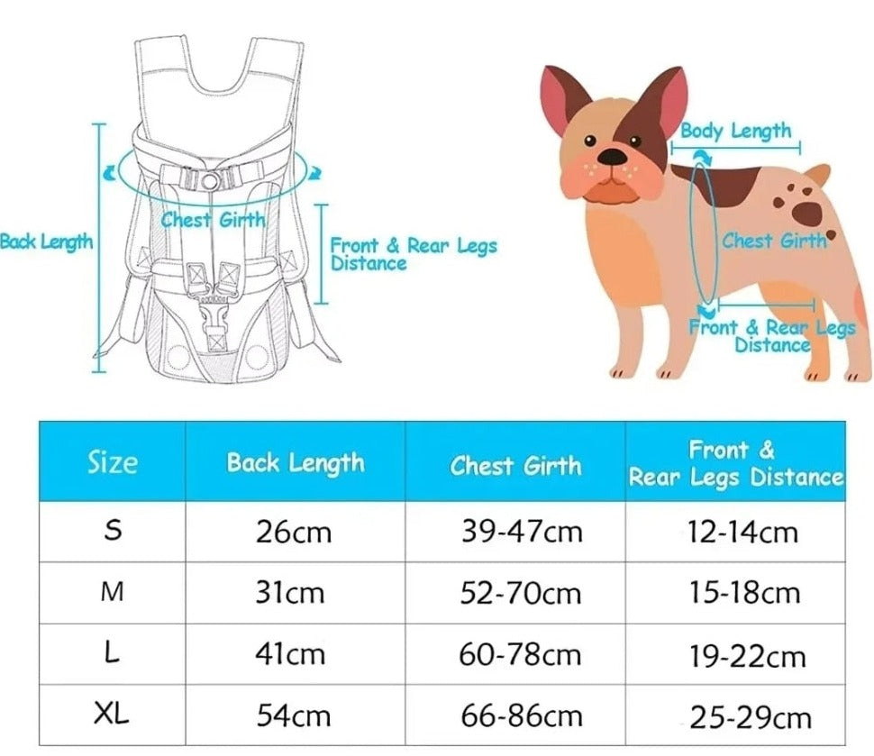 Pet Carrier Dual Backpack - Chocodogger