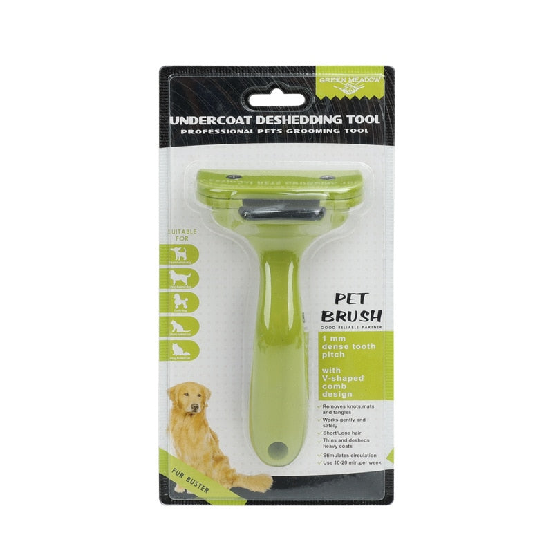 Grooming Brush - Chocodogger Light Green / 65mm