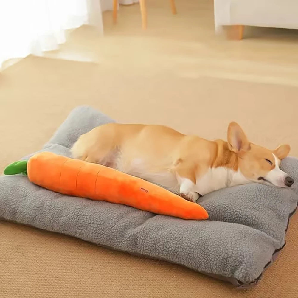 XL Carrot Squeaky Plush