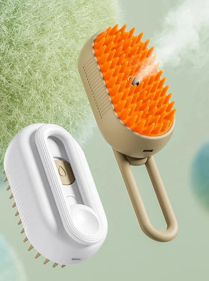 Deshedding Steam Brush