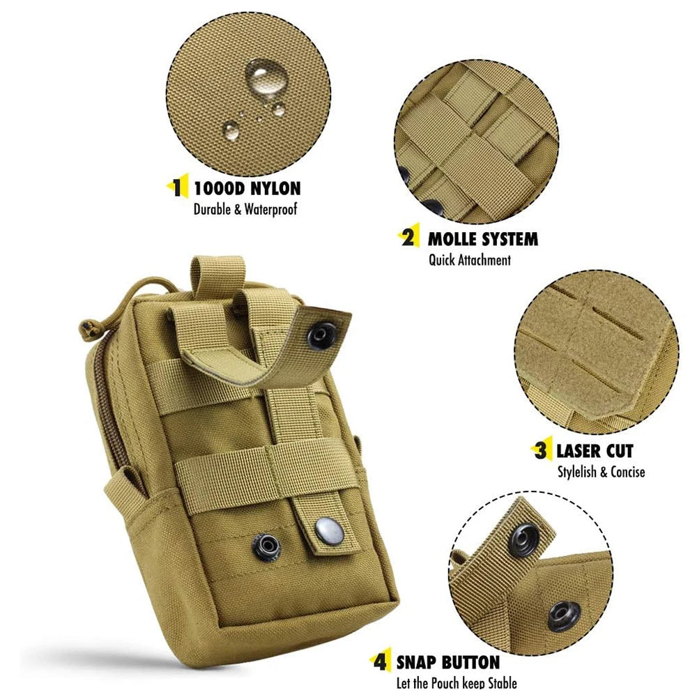 Tactical Pouches 3-Piece