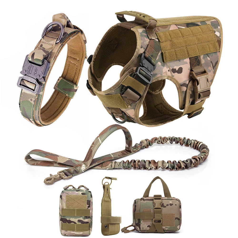 Military Harness Set for Big Dogs