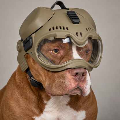 Military K9 Tactical Dog Helmet