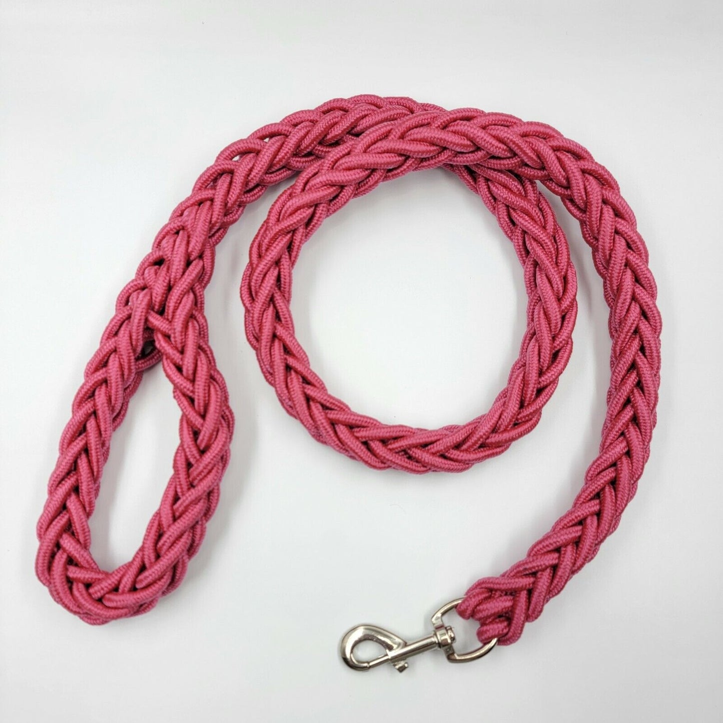 Heavy Duty Rope Leash - Chocodogger Pink / 1.5cm