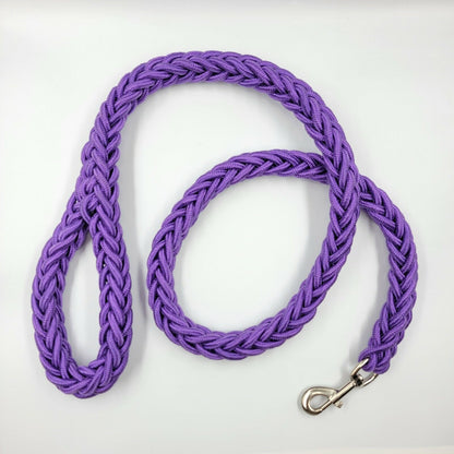 Heavy Duty Rope Leash - Chocodogger Purple / 1.5cm