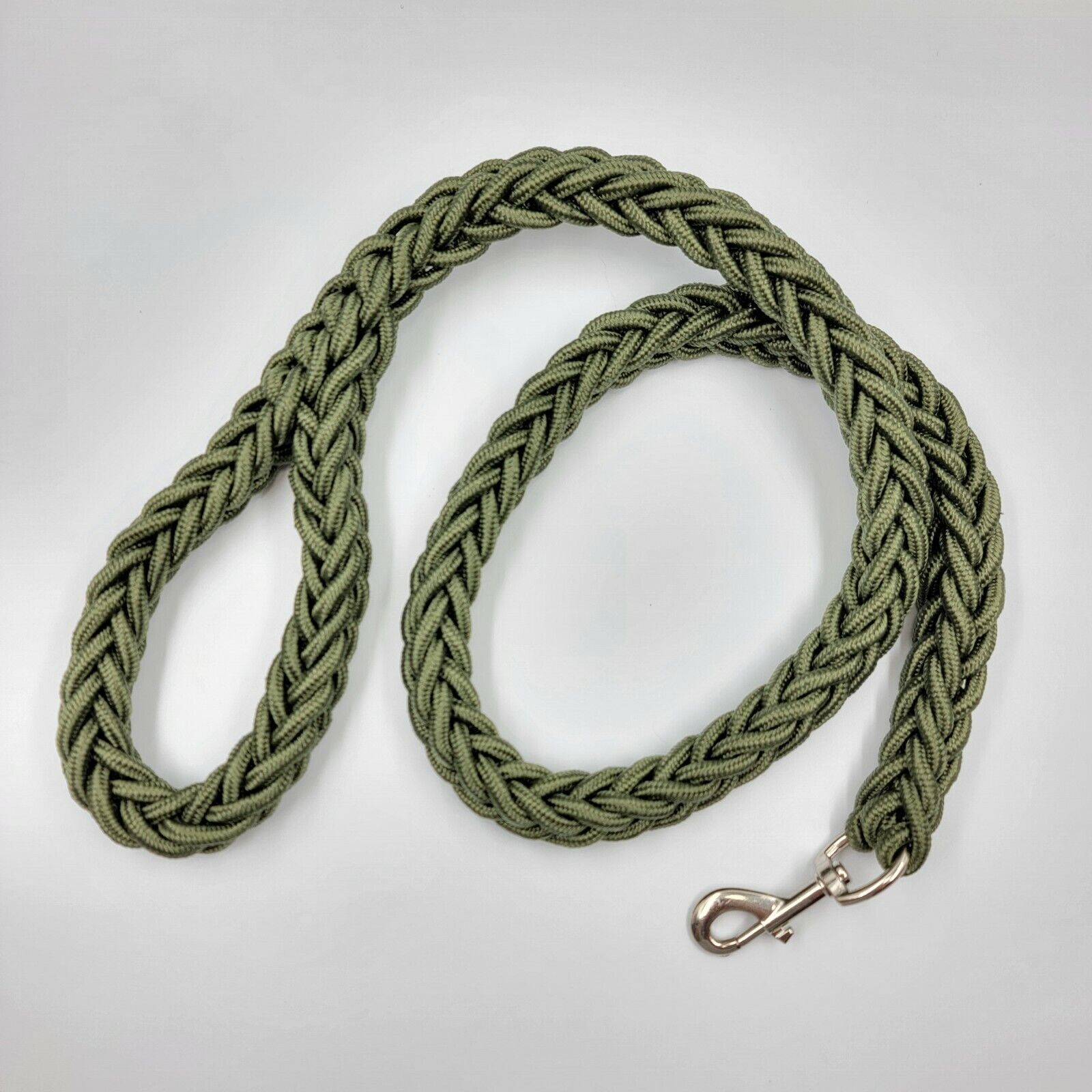 Heavy Duty Rope Leash - Chocodogger Green / 1.5cm